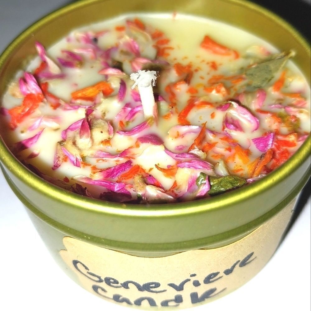 𝅺HAND crafted ZEN-ME CANDLE-GENEVIEVE